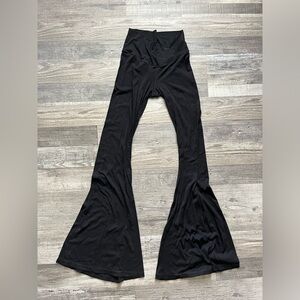 Aerie crossover flare pants